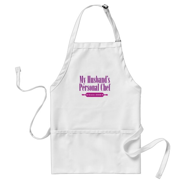Husbands Personal Chef, Since 2009 Standard Apron (Front)