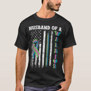 Husbynd Of A Warrior Metastatic Breast Cancer Usa T-Shirt