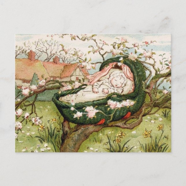 Hush A Bye Baby Postcard (Front)
