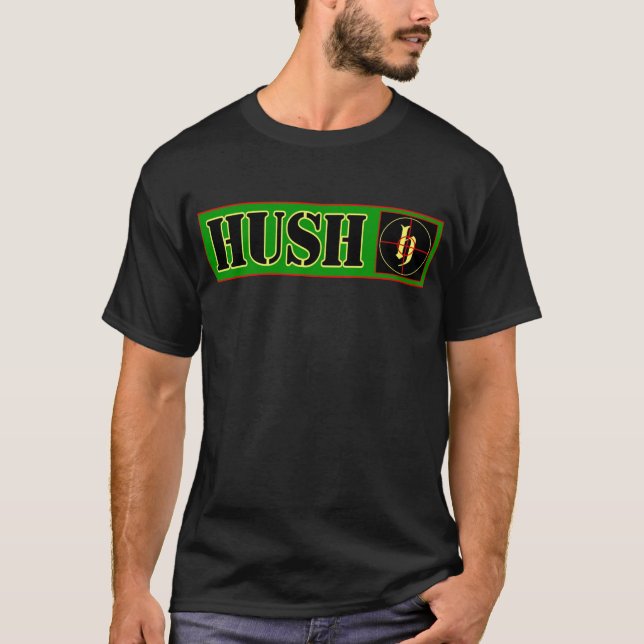 HUSH ENEMY T-Shirt (Front)