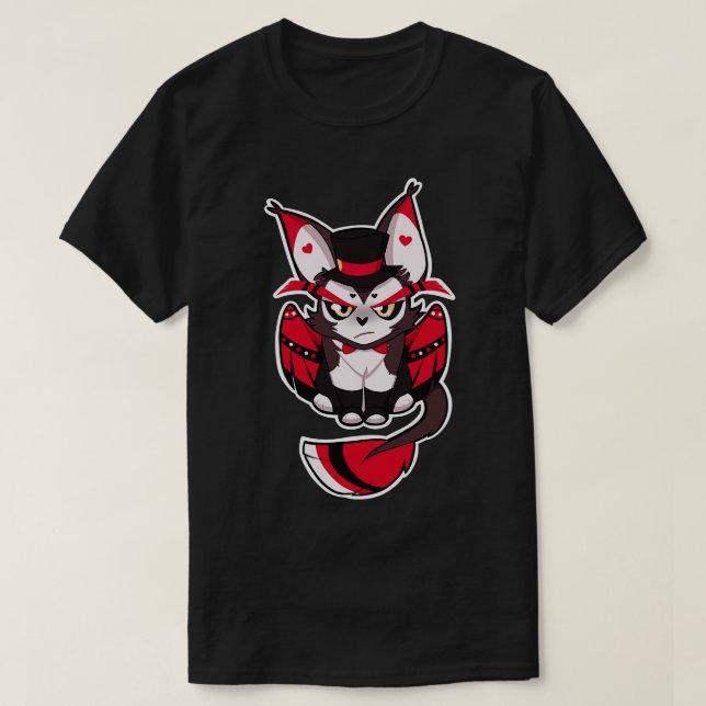 Husk Cat T-Shirt (Design Front)