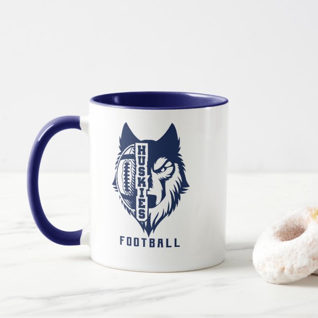 Huskies Coffee Mug (With Donut)