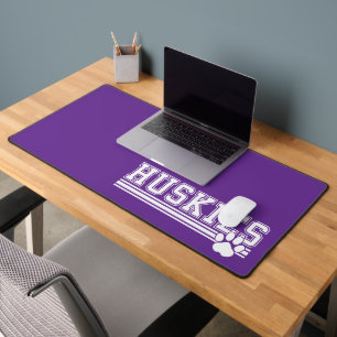 Huskies Desk Mat