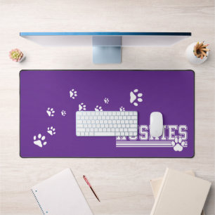 Huskies Desk Mat