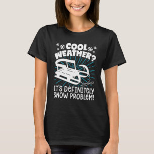 Huskies Dog Sled Rider Sledding Mushing 24 T-Shirt