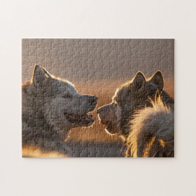 Huskies Jigsaw Puzzle (Horizontal)