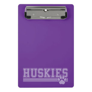 Huskies  mini clipboard