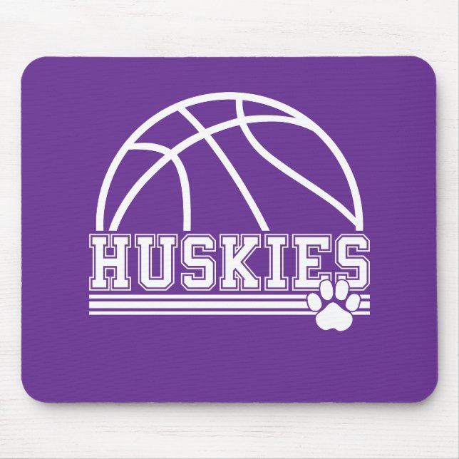 Huskies  mouse mat (Front)
