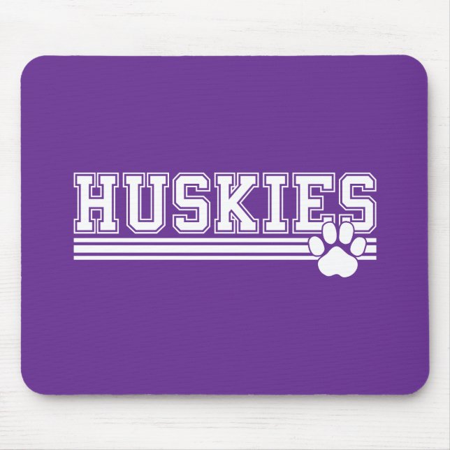 Huskies  mouse mat (Front)