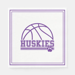 Huskies Paper  Napkin