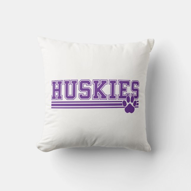 Huskies Pillow (Front)