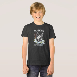 Huskies: Professional Howlers & Part-Time Comedian Tri-Blend Shirt