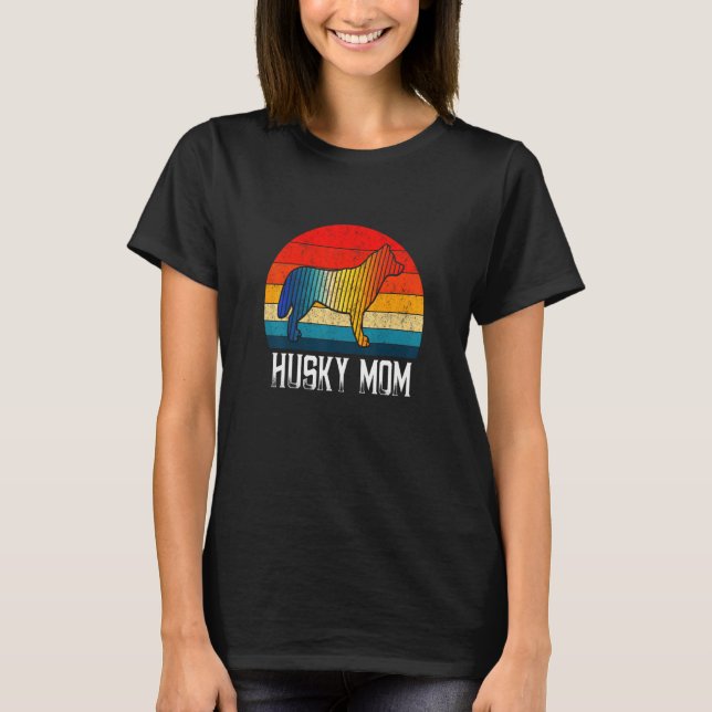 Husky 70s Colourful T-Shirt (Front)