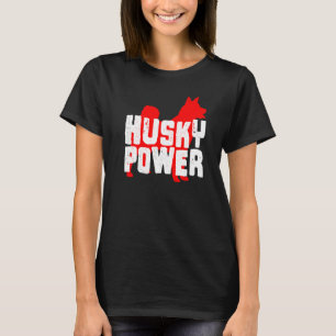 Husky Alaska Mushing Sled Dog Racing Musher T-Shirt