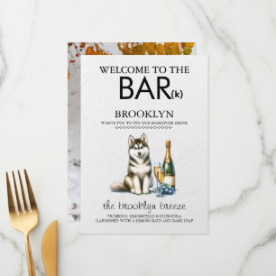 Husky Bar Menu