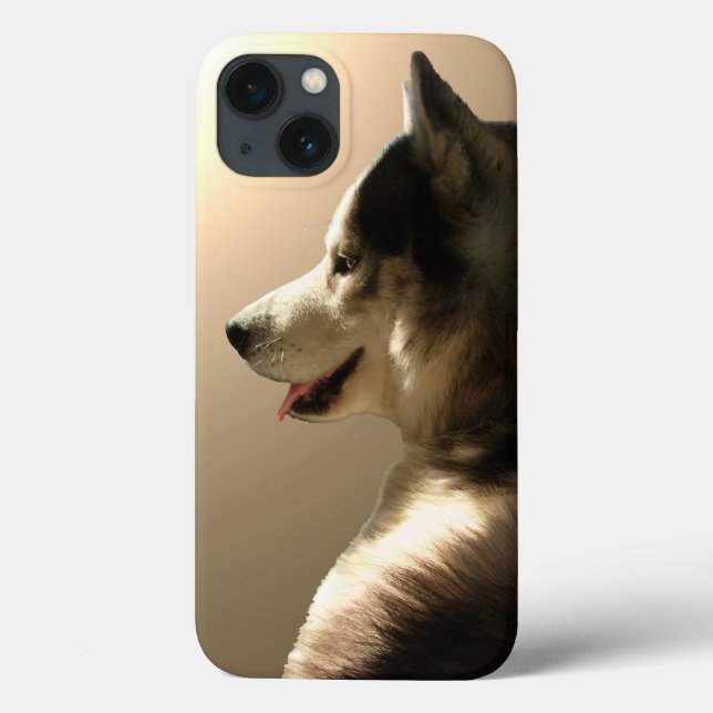 Husky Blackberry Case Sled Dog Lover Gifts (Back)
