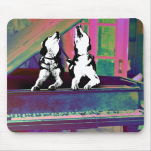 Husky Blues Mouse Mat