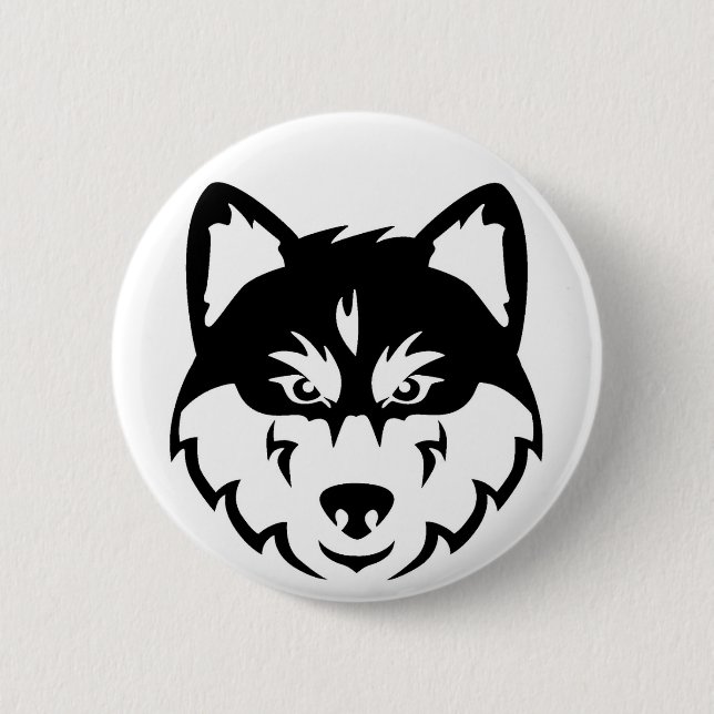 Husky Button (Front)