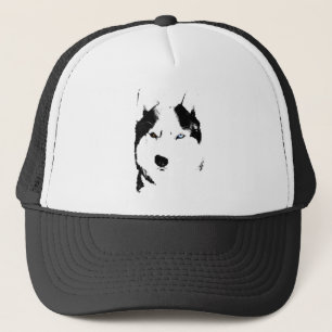 Husky Caps Sled Dog Caps  Husky / Wolf Hats Gifts