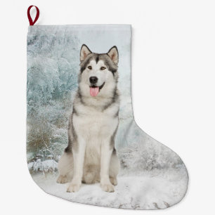 Husky Christmas Stocking