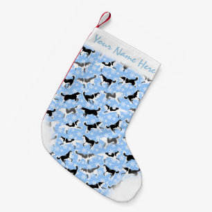 Husky Christmas Stocking Personalised Dog Stocking