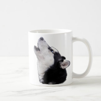 husky coffee mug