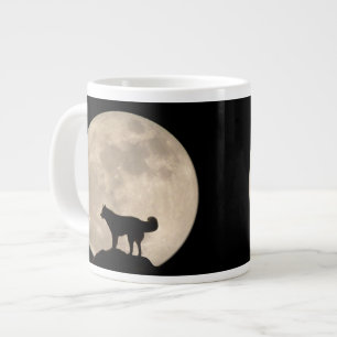 Husky Coffee Mug Siberian Husky Jumbo Cup Sled Dog