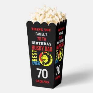 Husky Dad, Dog Dad Birthday     Favour Box