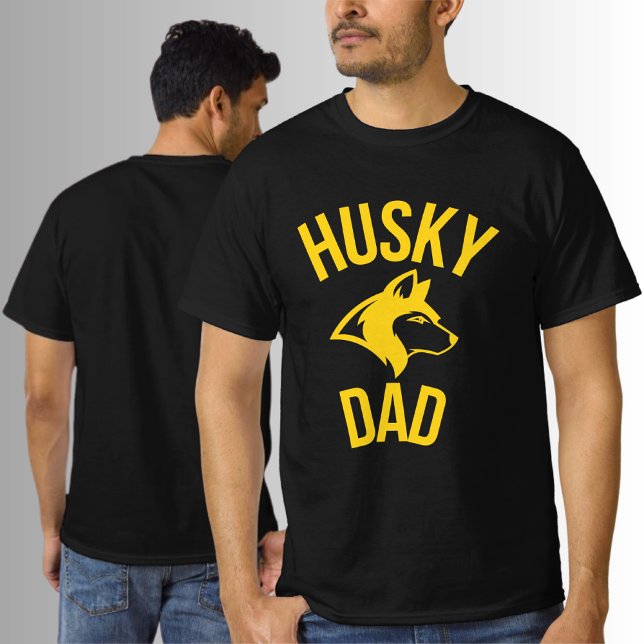 Husky Dad, Dog Dad T-Shirt (Creator Uploaded)