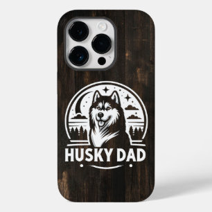 Husky Dad Gift Dog Owner Siberian Huskies Father Case-Mate iPhone 14 Pro Case