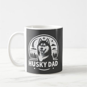 Husky Dad Gift Dog Owner Siberian Huskies Father Coffee Mug
