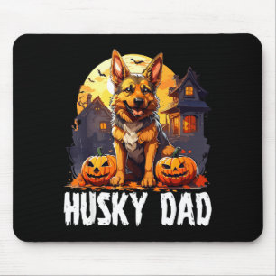 Husky dad halloween mouse mat
