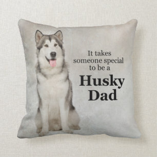 Husky Dad Pillow