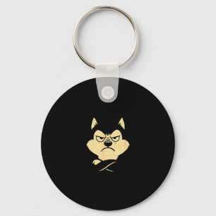 Husky Dog Ain’t Alogizing For I Do When I’m Mad  Key Ring