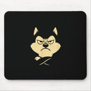 Husky Dog Ain’t Alogizing For I Do When I’m Mad  Mouse Mat