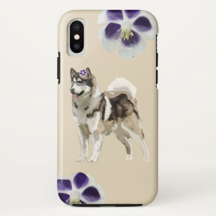 Husky Dog  Art Apple iPhone X, Tough X Case