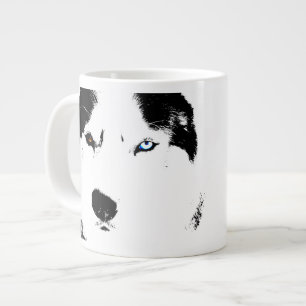Husky Dog Coffee Mug Siberian Husky Sleg Dog Cup