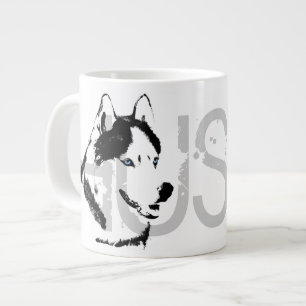 Husky Dog Coffee Mug Siberian Husky Sleg Dog Cup