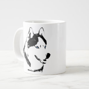 Husky Dog Coffee Mug Siberian Husky Sleg Dog Cup