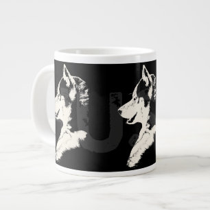 Husky Dog Coffee Mug Siberian Husky Sleg Dog Cup