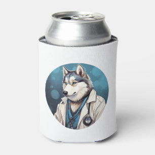 Husky Dog Doctor   Can Cooler