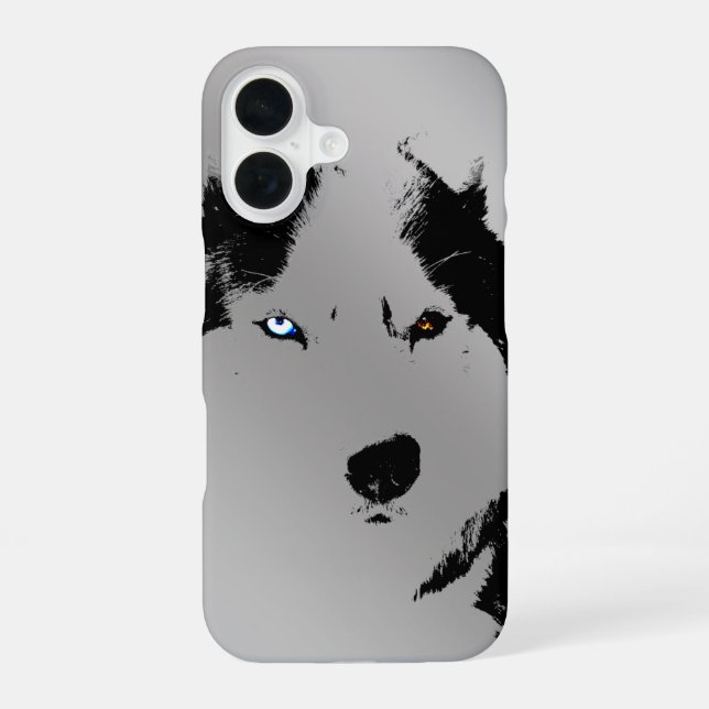 Husky Dog iPhone Cases Husky Malamute Mobile Cases (Back)