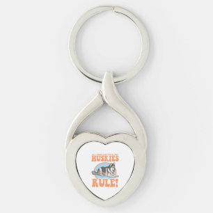 Husky Dog Owner Huskies Key Ring