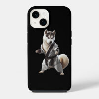Husky Dog Play Karate, Karate Champion Husky Dog