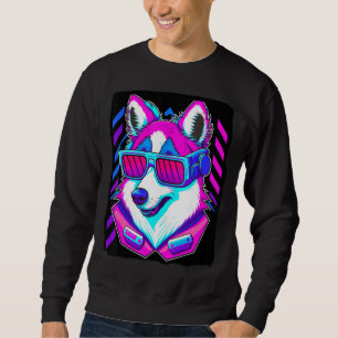 Husky Dog Sweatshirt