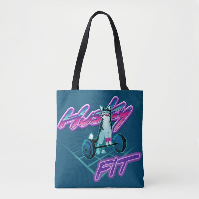 Husky Fit Tote Bag (Front)