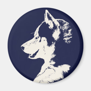 Husky Fridge Magnet Alaskan Sled Dog Magnet / Gift