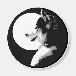 Husky Fridge Magnet Alaskan Sled Dog Magnet / Gift