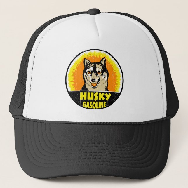 Husky Gasoline Trucker Hat (Front)