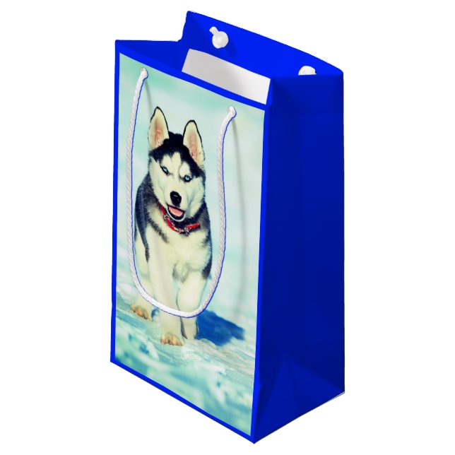 Husky Gift Bag (Front Angled)